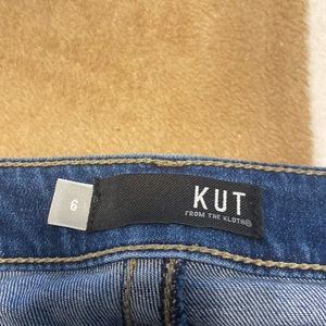 Kut from the Kloth Stevie straight leg denim jeans